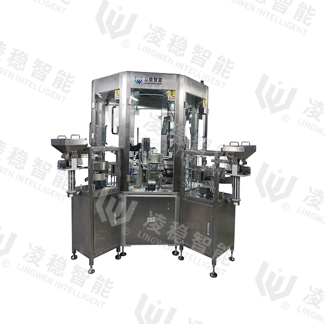 Fully automatic assembly machine for medical O ring infusion connector