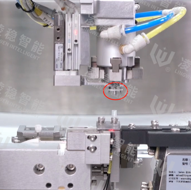 Fully automatic assembly machine for medical O ring infusion connector